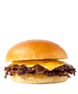 M Burger — two patties