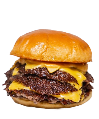 XXL Burger — five patties